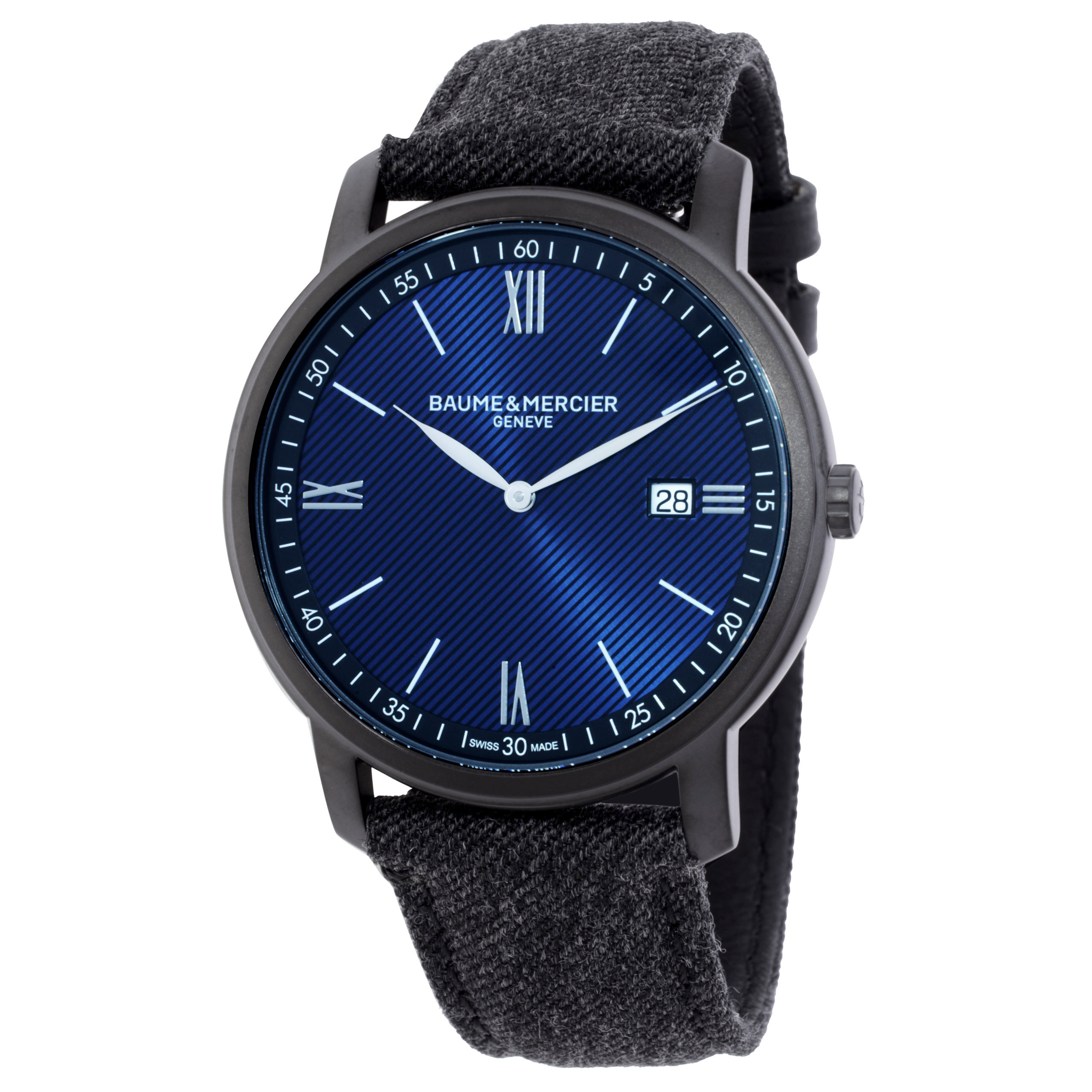 Baume et Mercier Classima Quartz Blue Dial Men's Watch M0A10780