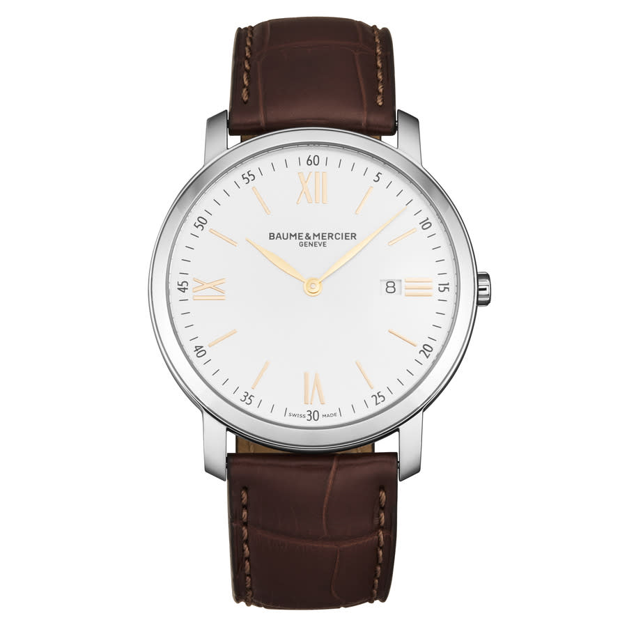 Baume et Mercier Classima Quartz Silver Dial Men's Watch M0A10128