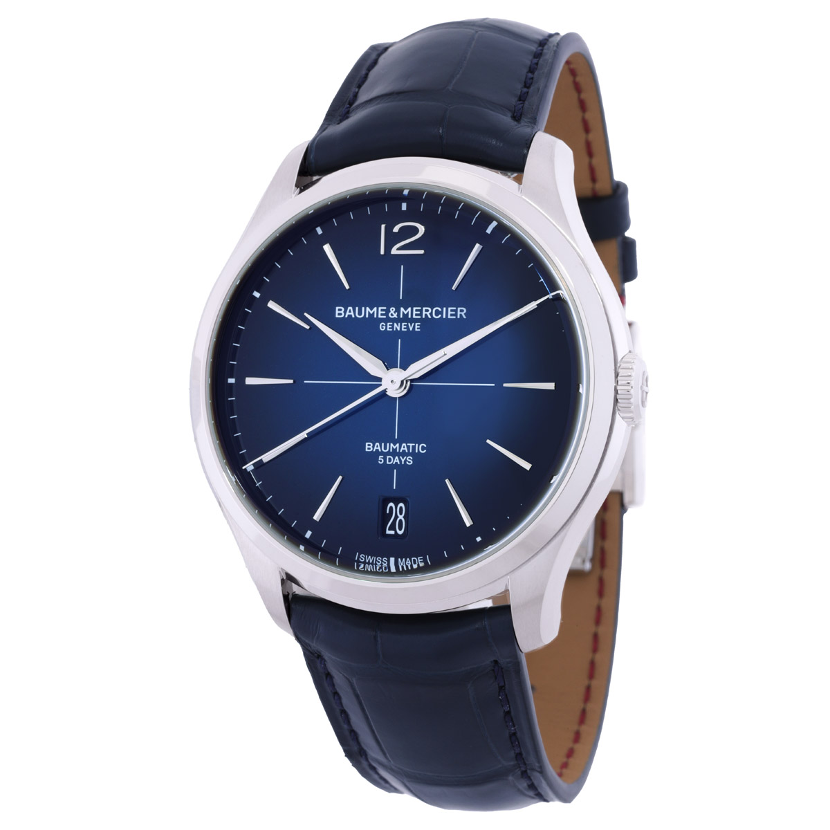Baume et Mercier Clifton Automatic Blue Dial Men's Watch 10771
