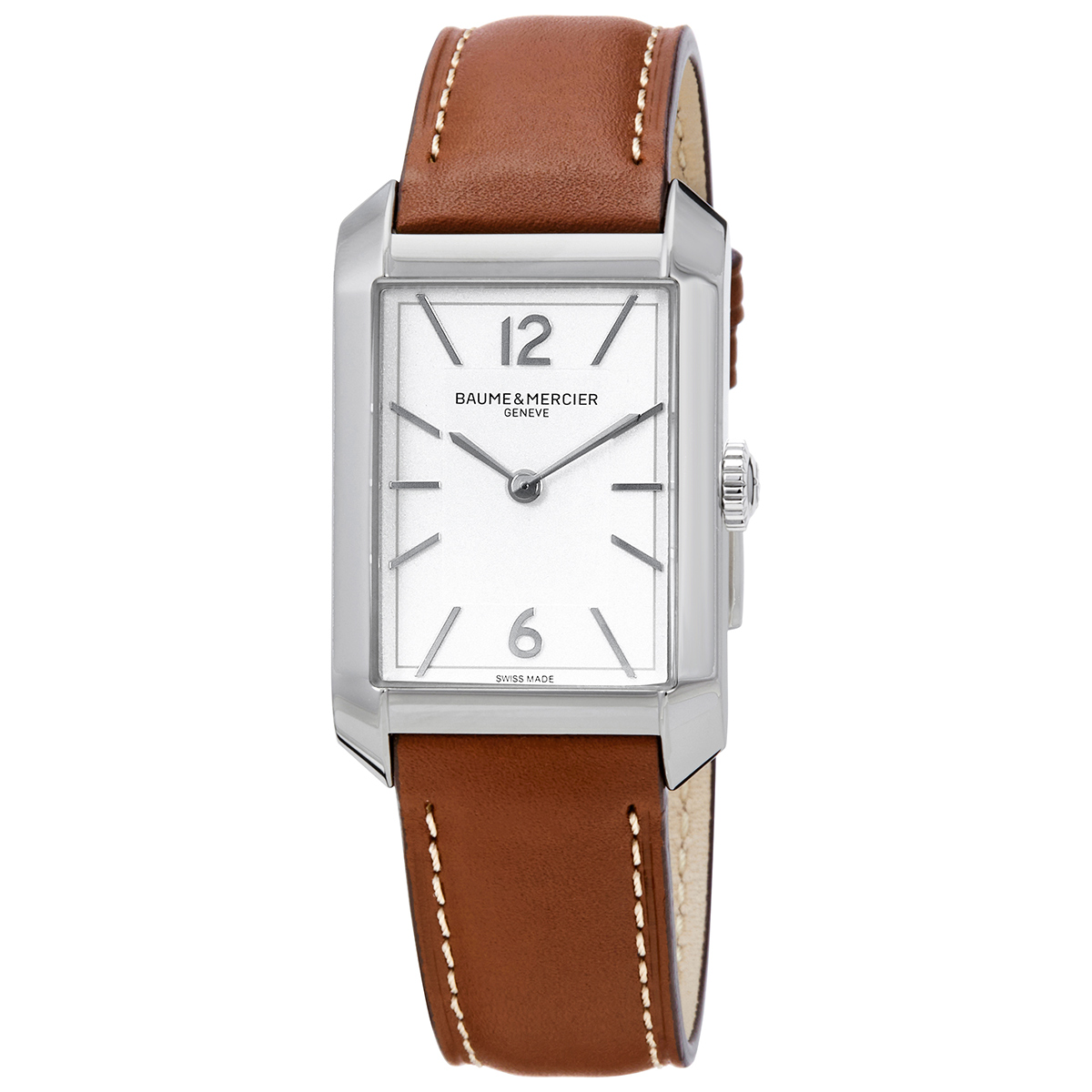Baume et Mercier Hampton Quartz Silver Dial Men's Watch M0A10670