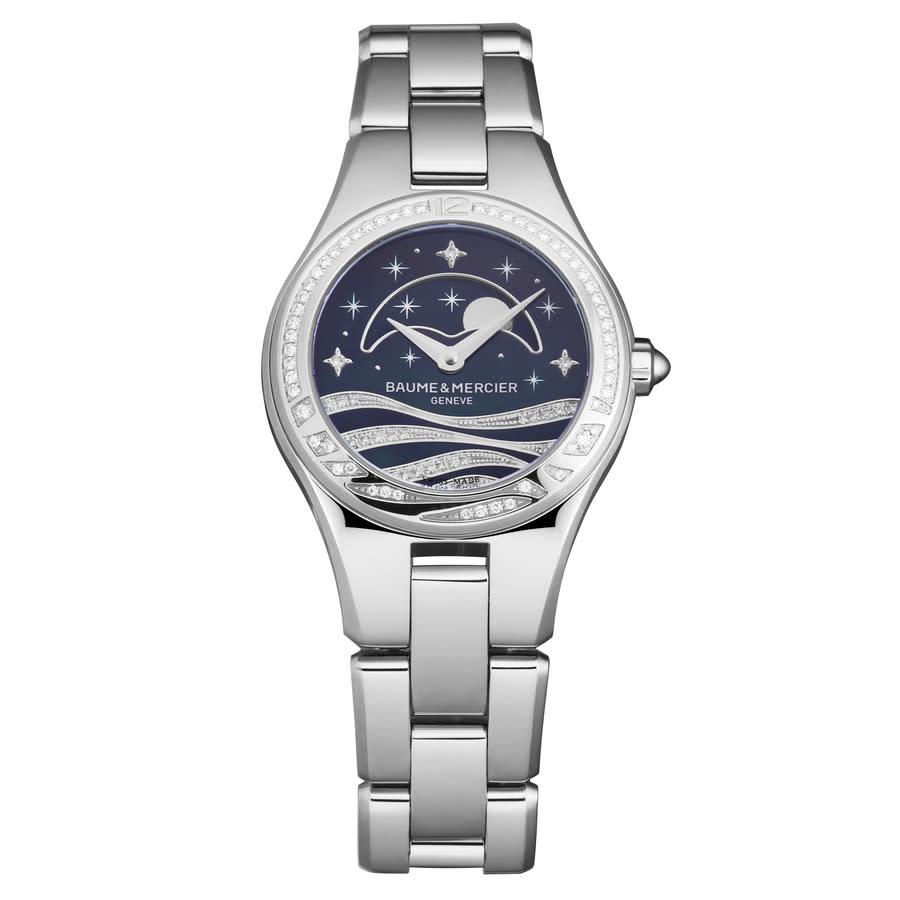 Baume et Mercier Linea NightBlue Mother of Pearl Dial Ladies Watch 10119
