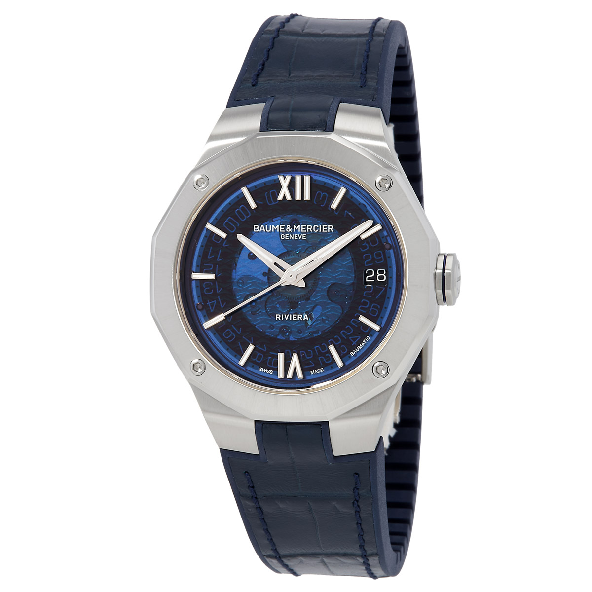 Baume et Mercier Riviera Automatic Blue Dial Men's Watch M0A10714