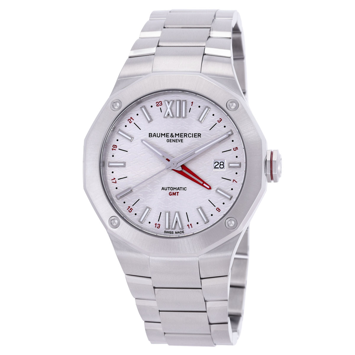 Baume et Mercier Riviera Automatic Silver Dial Men's Watch M0A10658