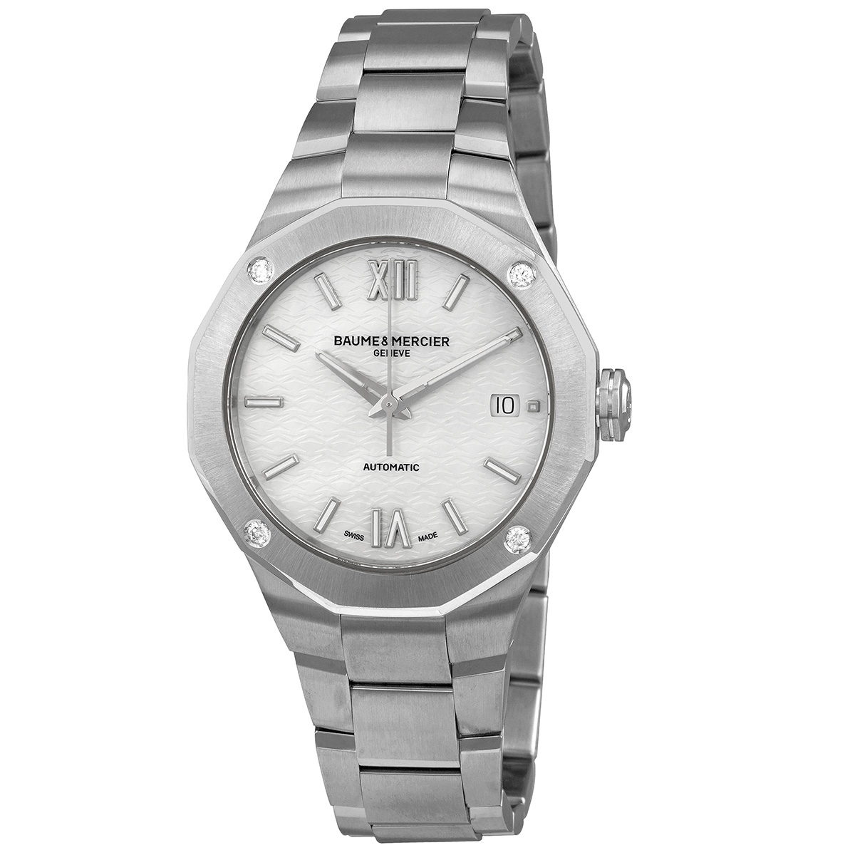 Baume et Mercier Riviera Automatic Silver Dial Unisex Watch M0A10663