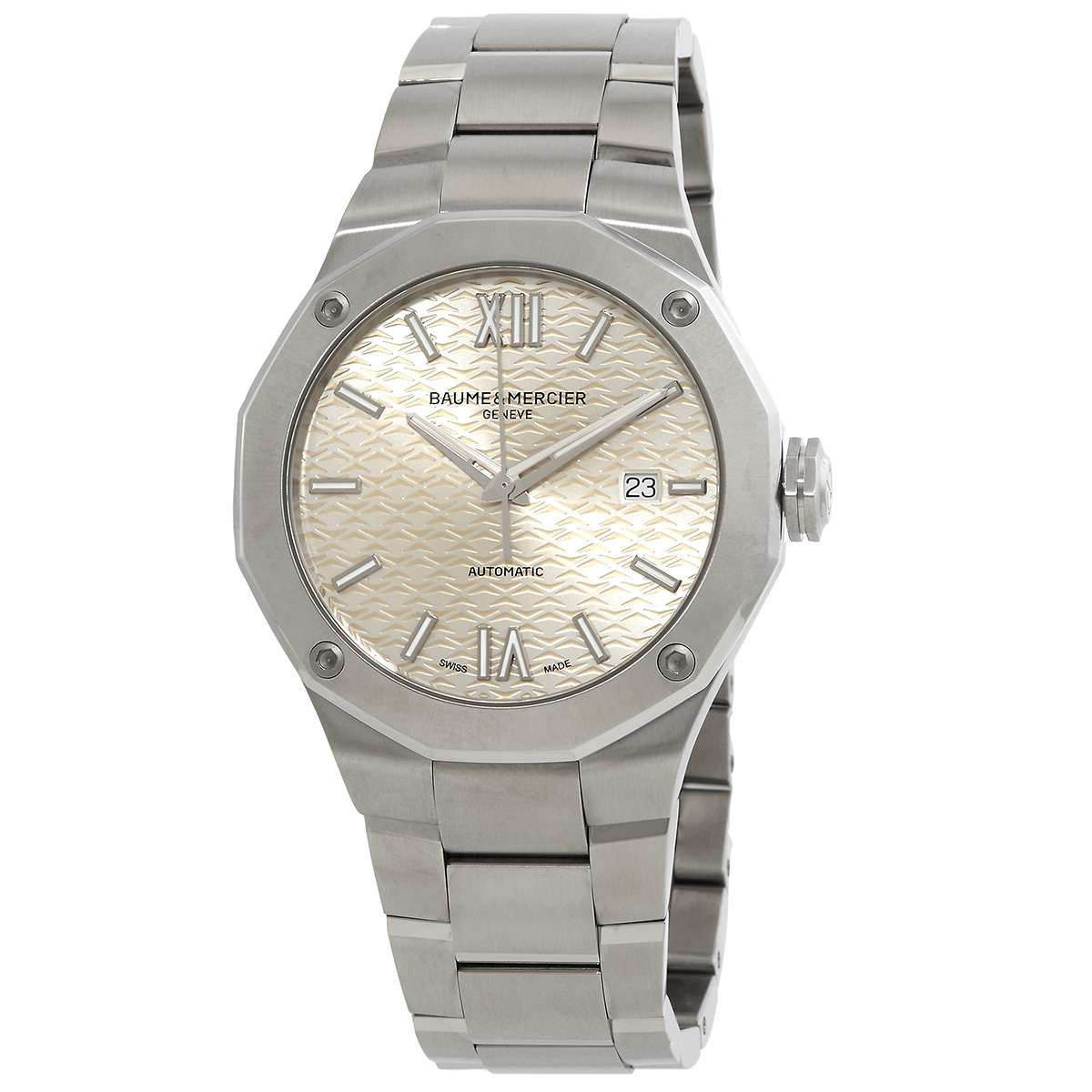 Baume et Mercier Riviera Silver Dial Men's Watch M0A10622