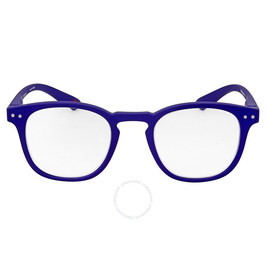 B+D Dot Reader Matt Blue Eyeglasses 224057 Dot B+D Sunglasses