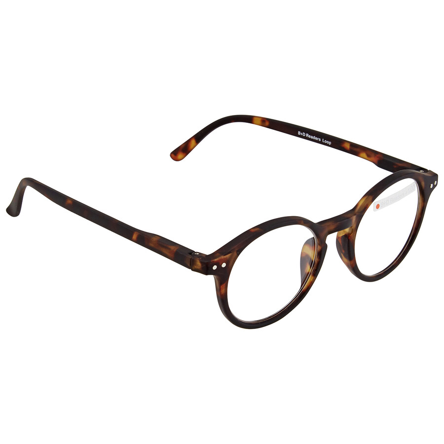 B+D Loop Reader Round Unisex Eyeglasses 22908810 7730720012221