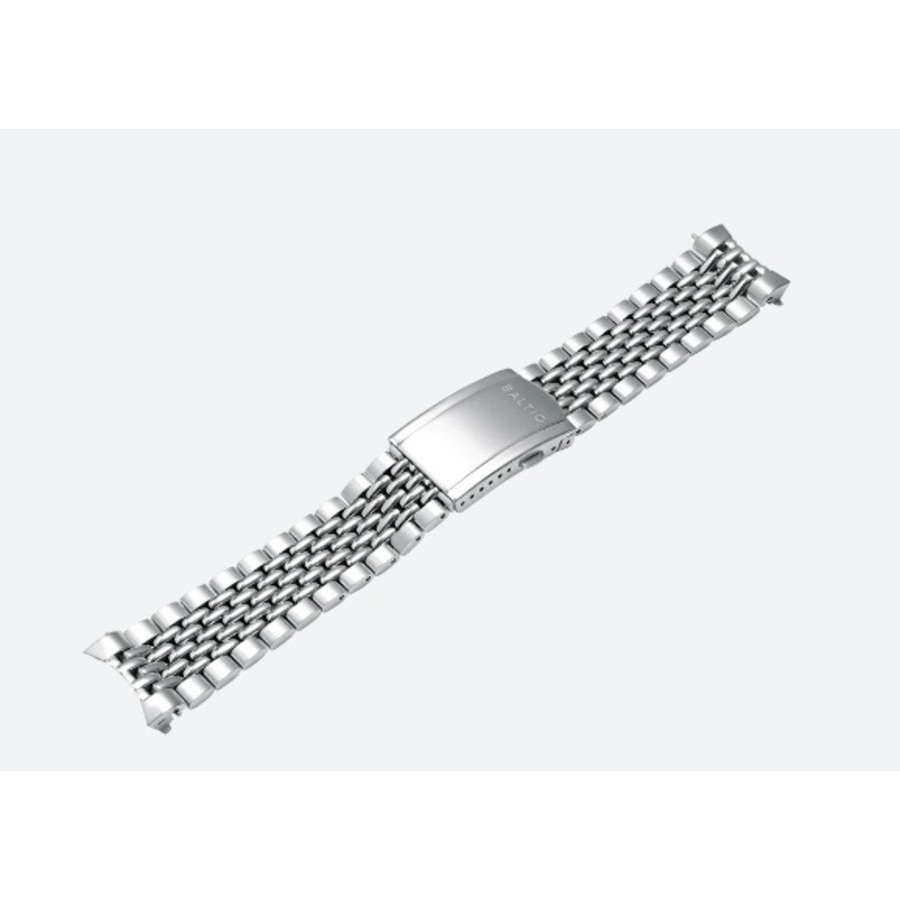 ★【美品】BALTIC　ライスブレス Baltic Beads Of Rice Bracelet Unisex Stainless Steel Watch Band