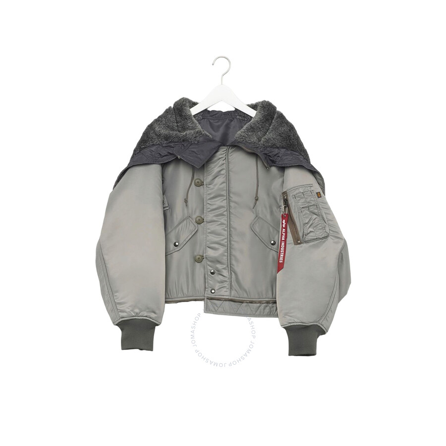 ジャケット・アウター Alpha double-end nylon flight jacket Alpha double-end nylon flight jacket