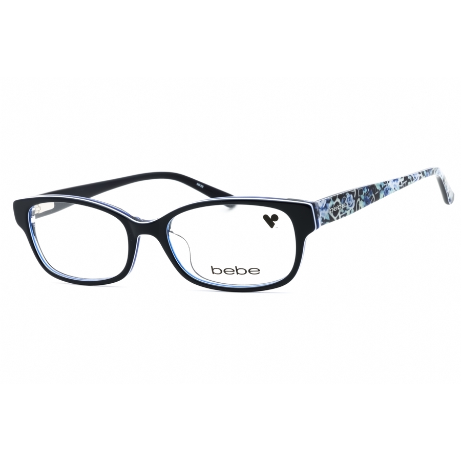 Bebe Ladies Multi-color Rectangular Eyeglass Frames Bb5183