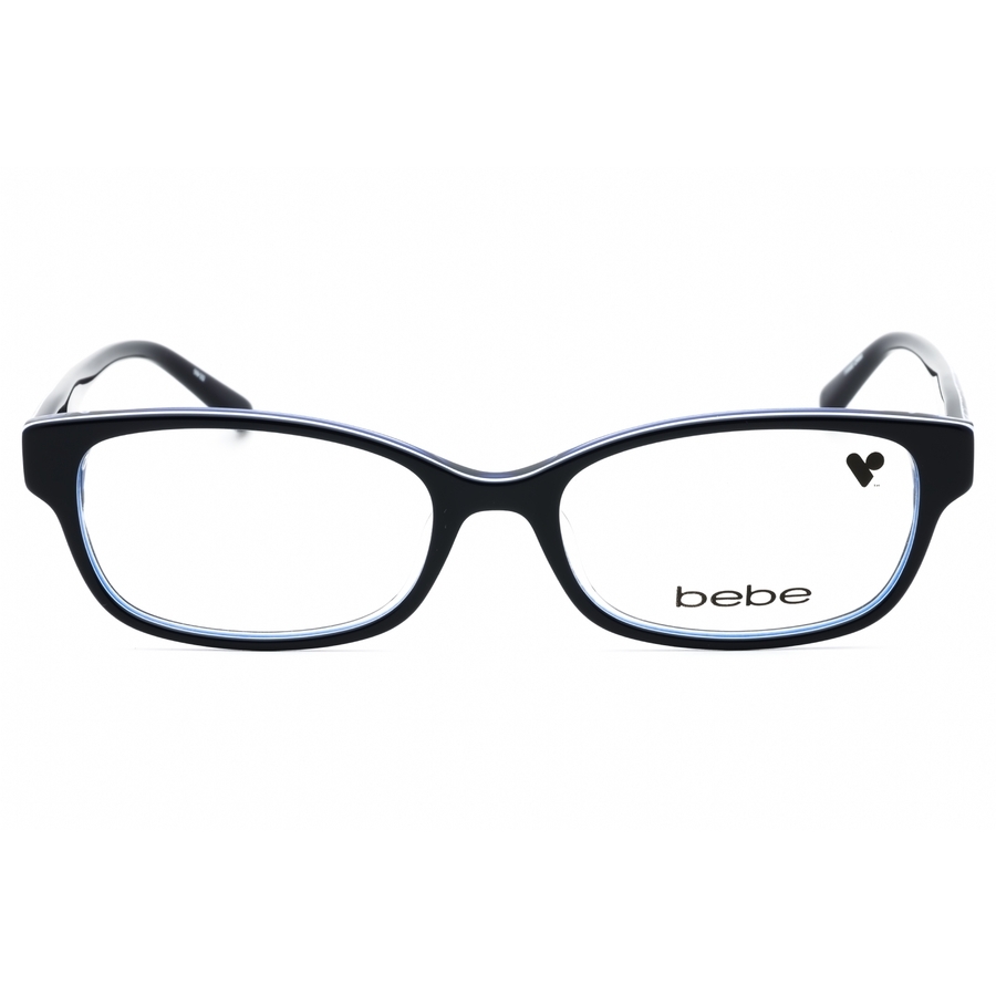 Bebe Ladies Multi-color Rectangular Eyeglass Frames Bb5183