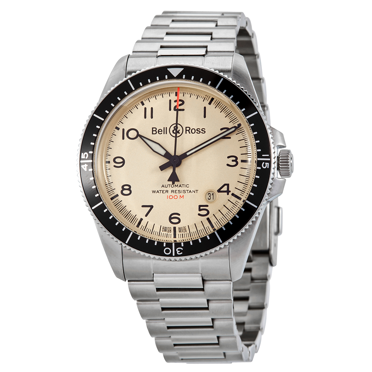 Bell And Ross Automatic Men's Watch BRV292-BEI-ST-STT