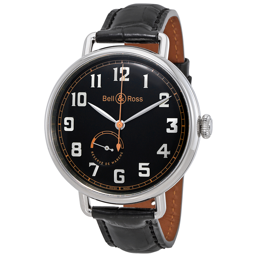 Bell and Ross Automatic Black Dial Men's Watch BRWW197-HER-ST/SCR