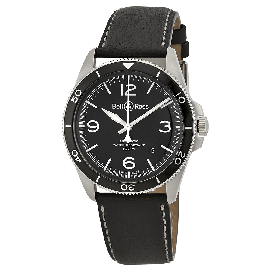 Bell and Ross Vintage Automatic Black Dial Men's Watch BRV292-BL-ST