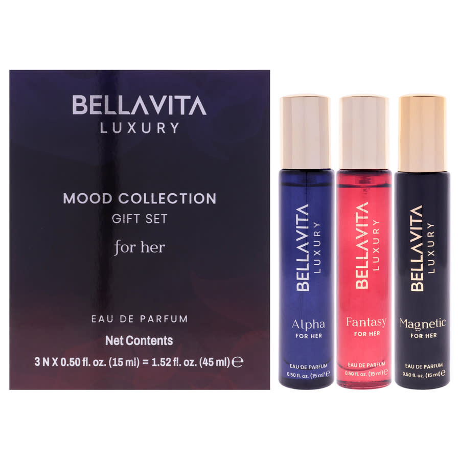 Bellavita Kids' Ladies Mood Collection Gift Set Fragrances 8906188061609 In Multi