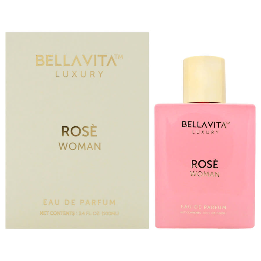 Bellavita Unisex Rose Edp Spray 3.4 oz Fragrances 3870003433801 In White