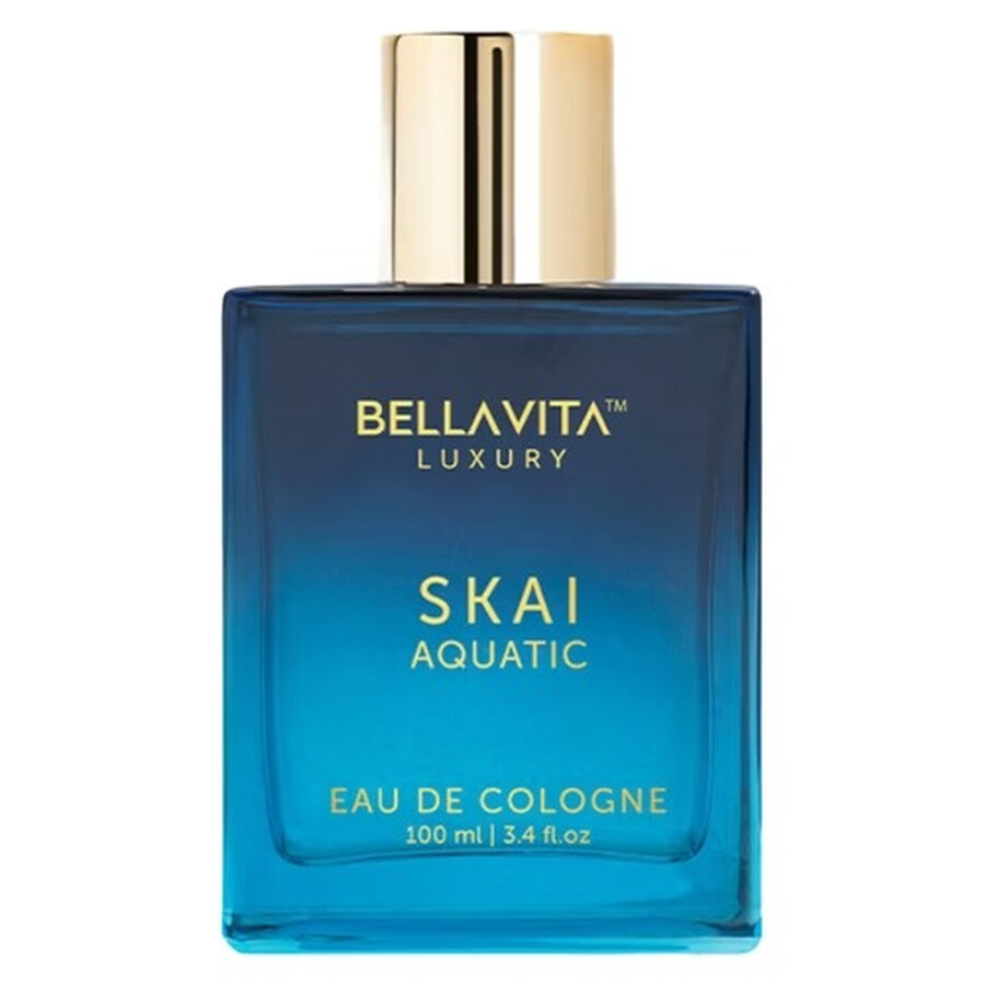 Bellavita Unisex Skai Aquatic Edc Spray 3.4 oz Fragrances 3870003551925 In Blue
