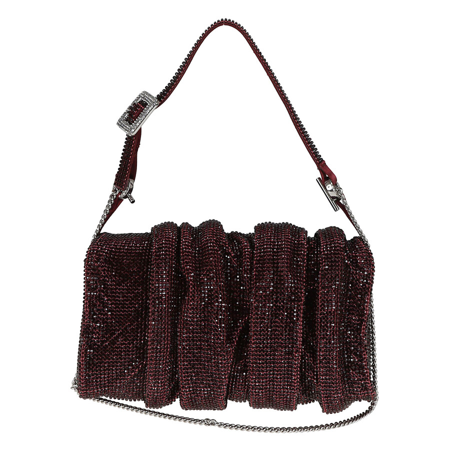 Benedetta Bruzziches Iris Miss Crystal-embellished Shoulder Bag