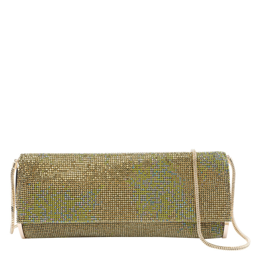 Benedetta Bruzziches Kate Crystal Crossbody Bag In Green