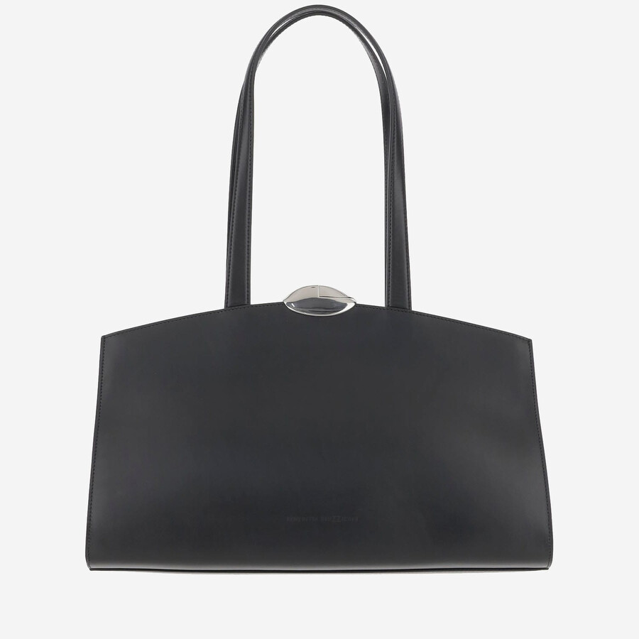 Benedetta Bruzziches Serena Leather Bag In Black