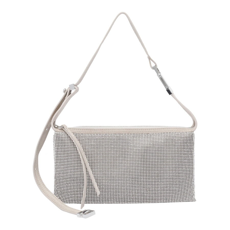 Benedetta Bruzziches Syster Shoulder Bag In Silver