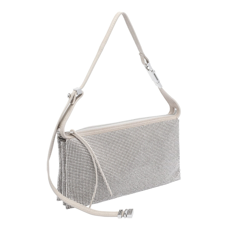 Benedetta Bruzziches Syster Shoulder Bag In Silver
