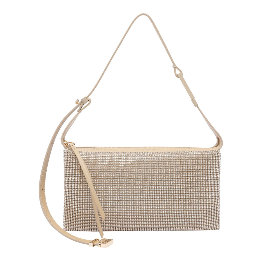 Benedetta Bruzziches Syster Shoulder Bag In Gold