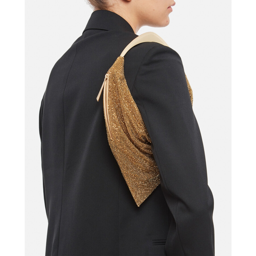 Benedetta Bruzziches Ursolina Shoulder Bag In Gold