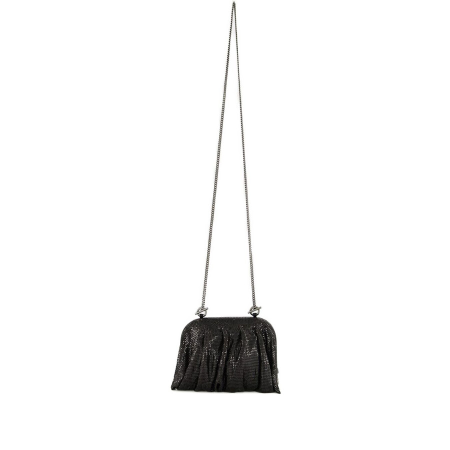 Benedetta Bruzziches Venus La Petite Clutch In Black