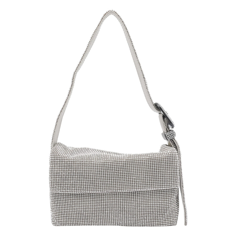 Benedetta Bruzziches Vitty La Mignon Shoulder Bag In Silver
