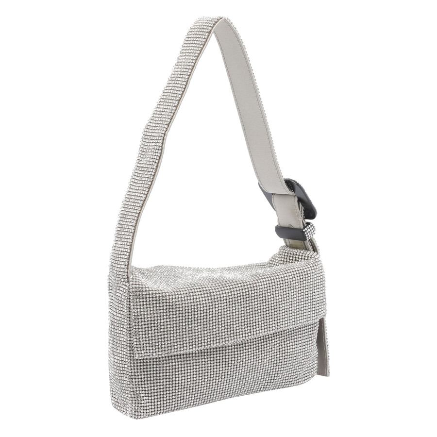 Benedetta Bruzziches Vitty La Mignon Shoulder Bag In Silver