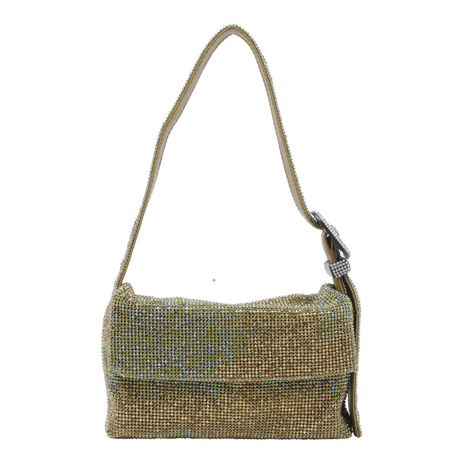Benedetta Bruzziches Vitty La Mignon Shoulder Bag In Green
