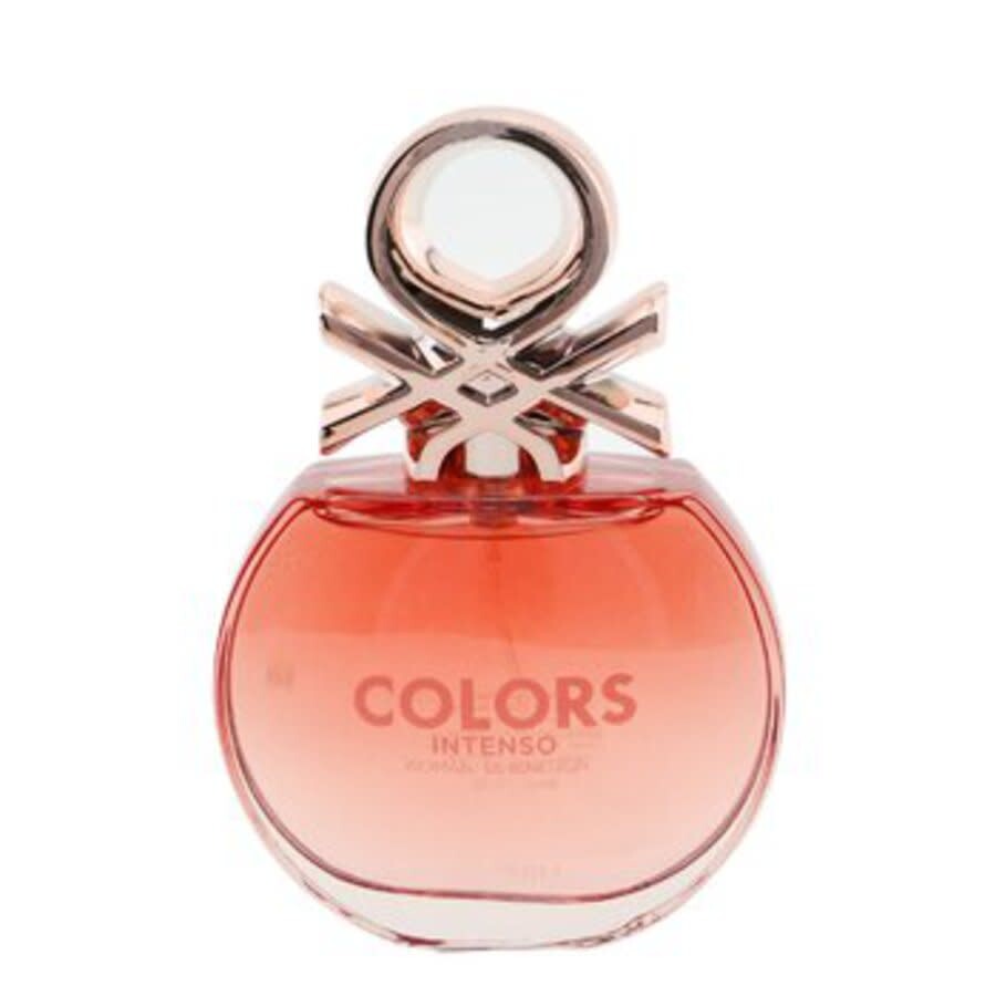 Benetton Ladies Colors Rose Intenso Edp Spray 2.7 oz Fragrances 8433982020629 In Yellow/pink/orange
