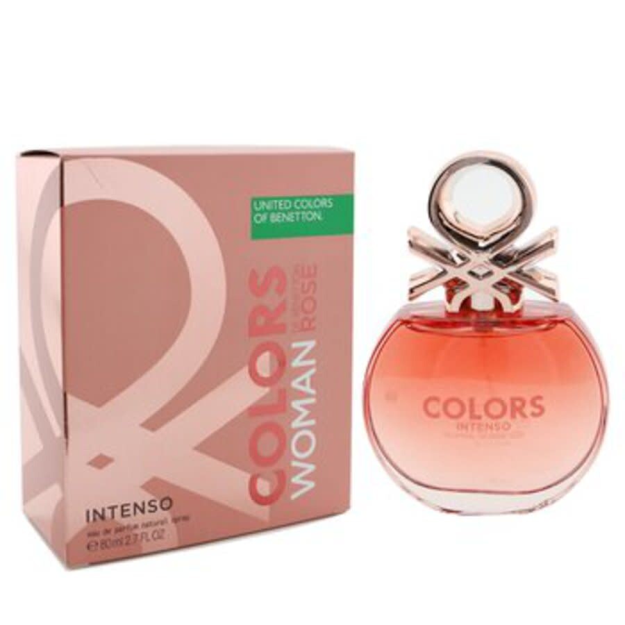 Benetton Ladies Colors Rose Intenso Edp Spray 2.7 oz Fragrances 8433982020629 In Yellow/pink/orange