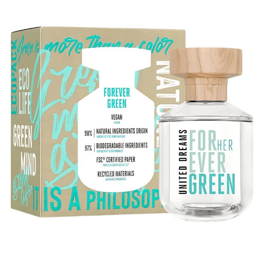 Benetton Ladies Dreams Forever Green Edt Spray 2.7 oz Fragrances 8433982026287