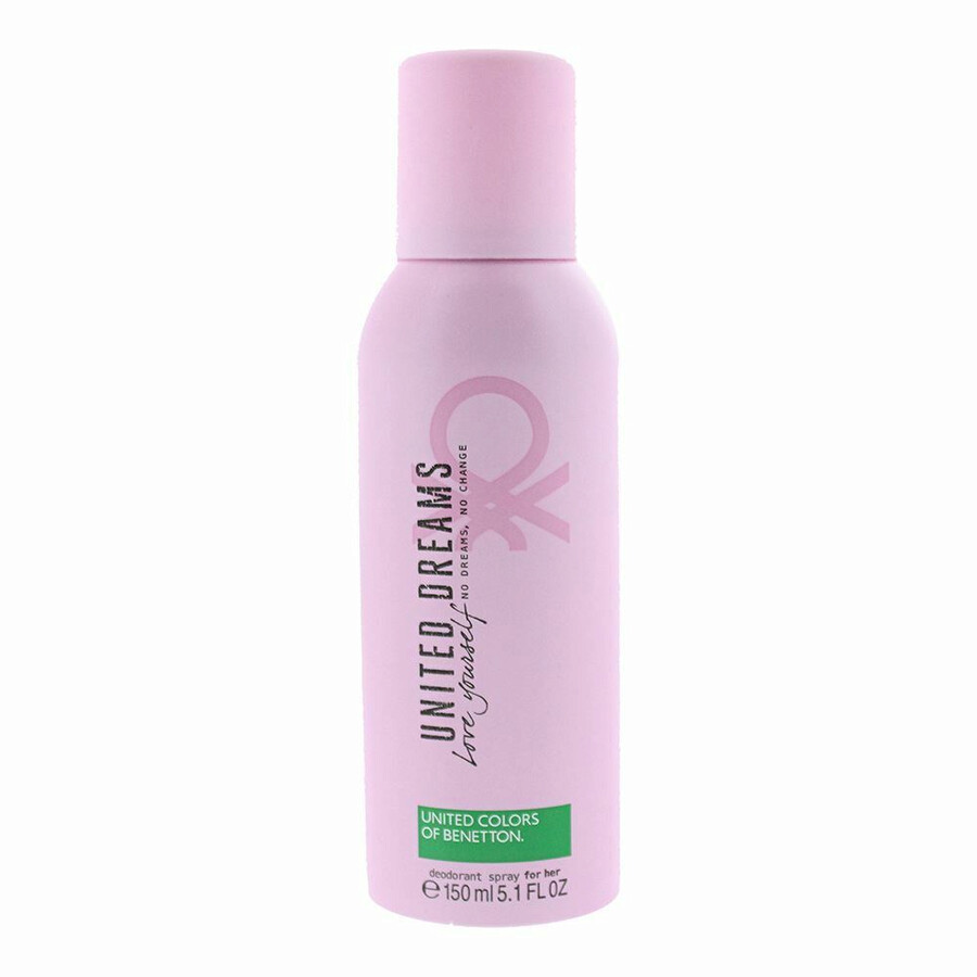 Benetton Ladies United Dreams Love Yourself For Her Deodorant Spray 5.1 oz Fragrances 8433982000683
