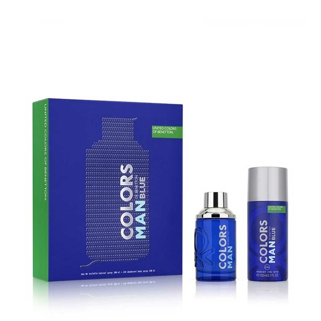 Benetton Men's Colors Blue Gift Set Fragrances 8433982022524 ...