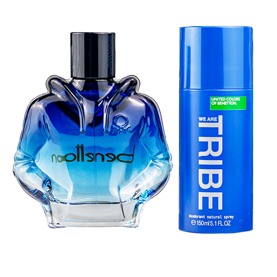 Benetton Men's We Are Tribe Gift Set Fragrances 8433982019777