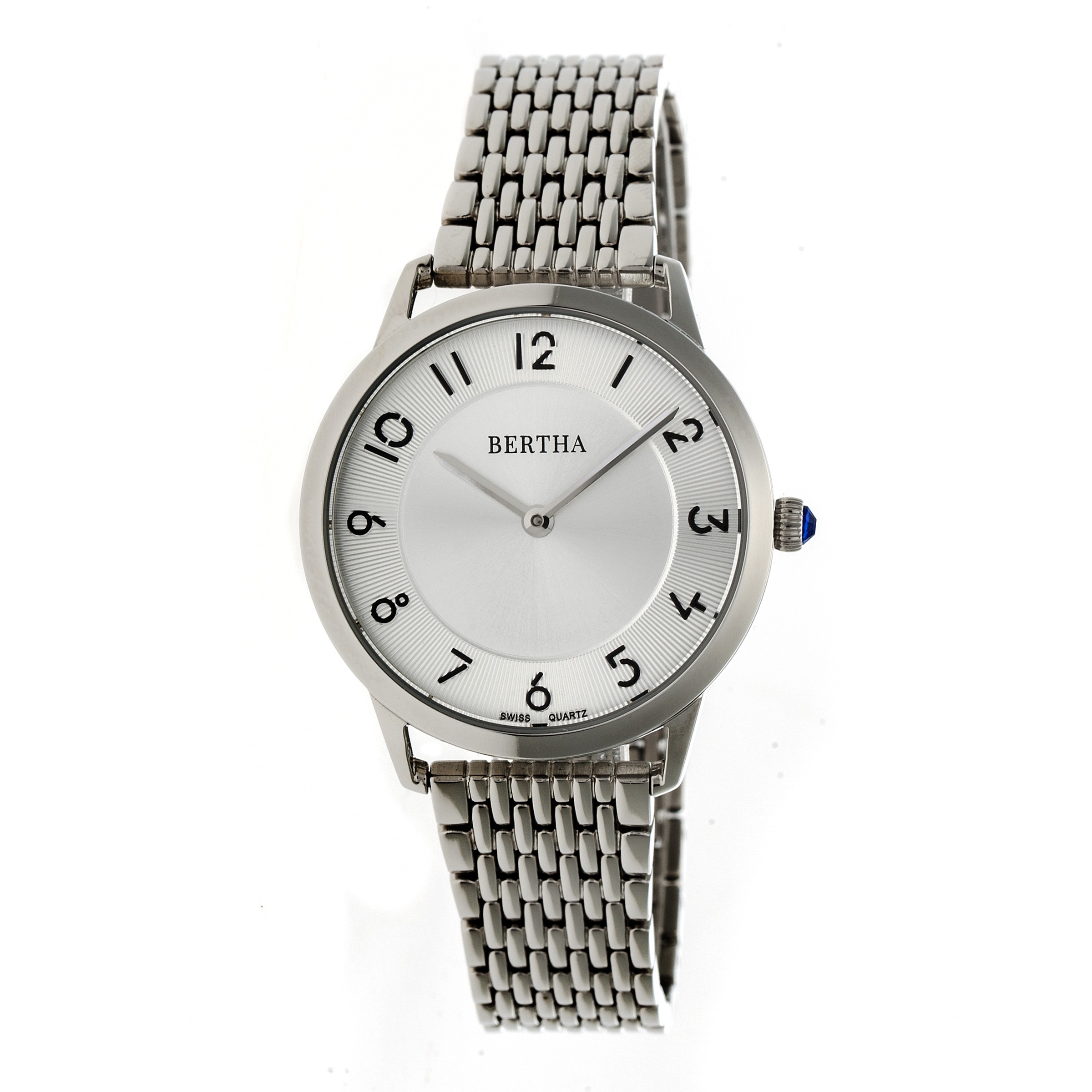 Bertha Abby Silver Dial Ladies Watch BR6801