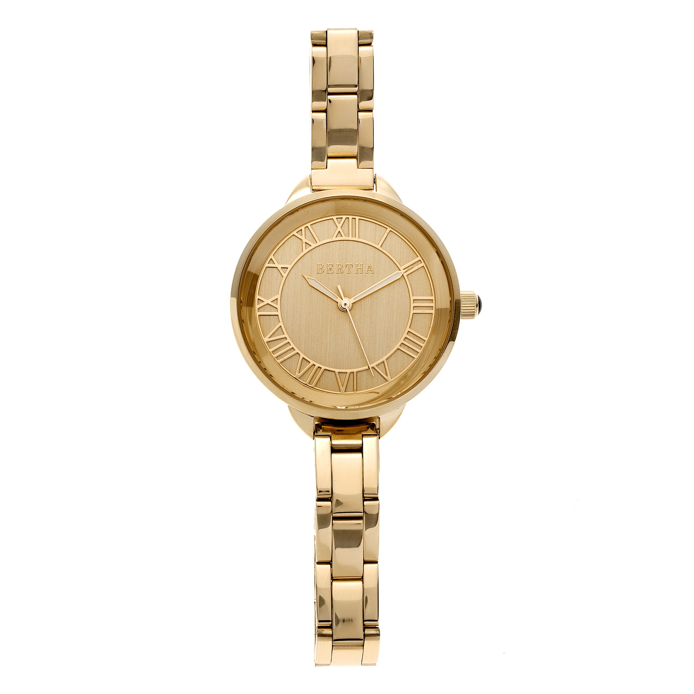 Bertha Madison Gold Dial Ladies Watch BR6702