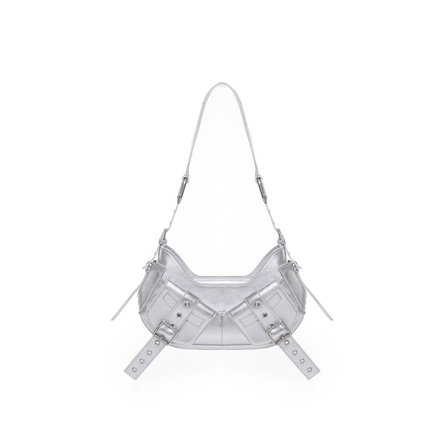 Biasia Y2k.001 Shoulder Bag In Silver