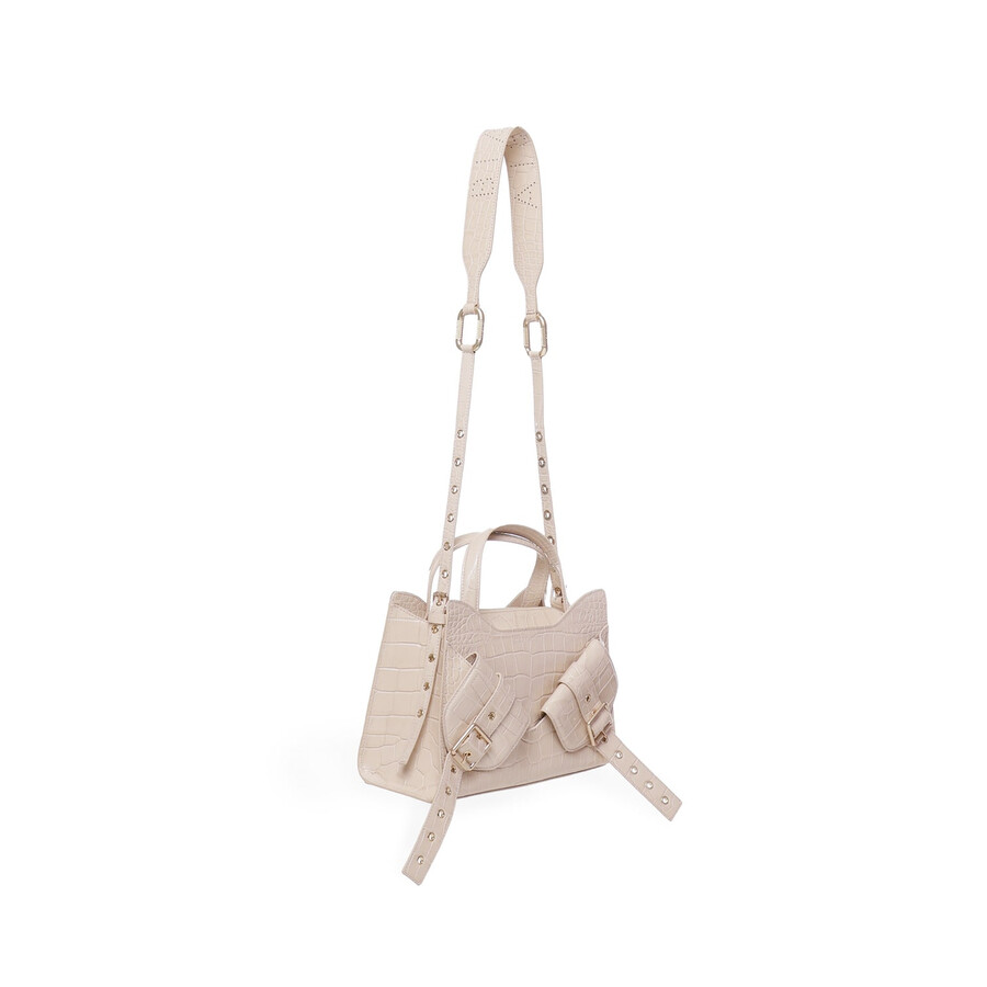 Biasia Y2k.003 Crossbody Bag In Cowskin In Neutral