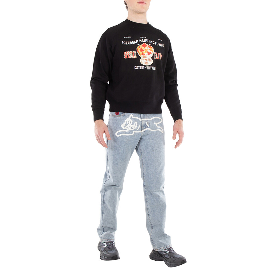 Icecream Running Dog Denim Jeans In Blue
