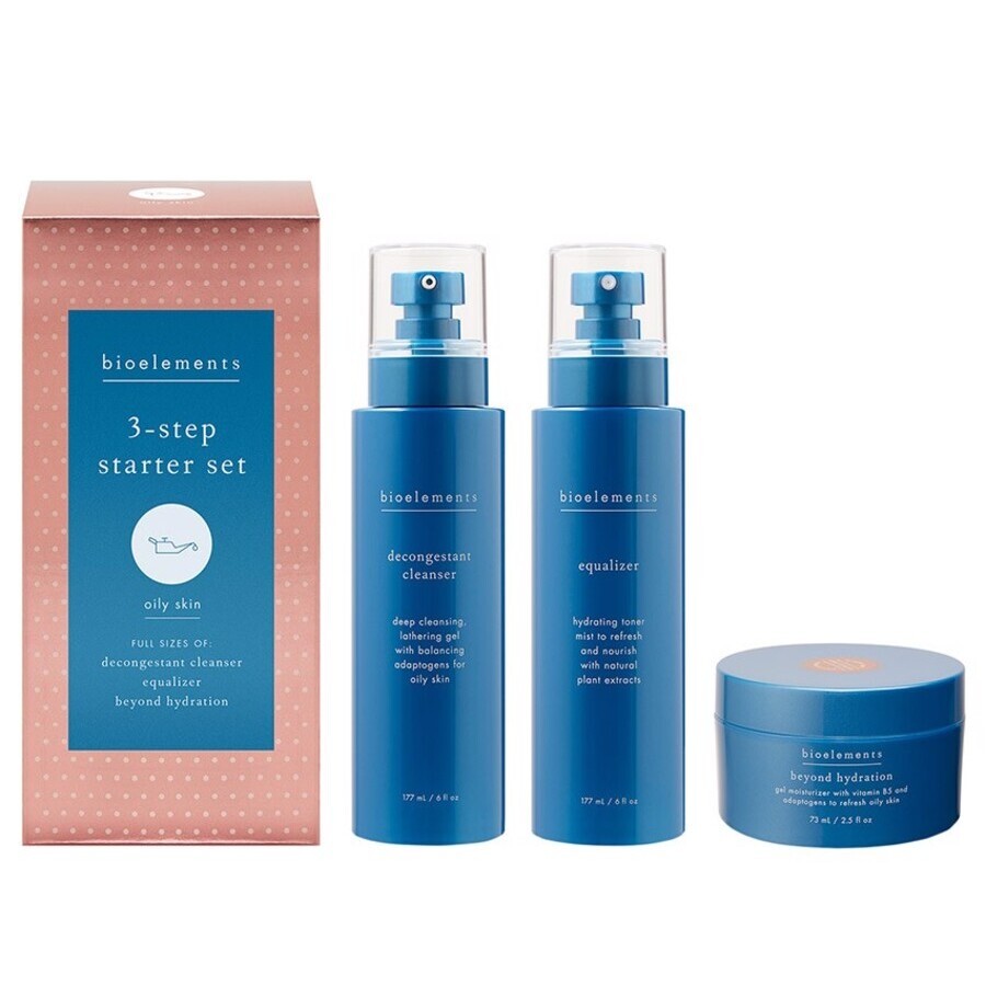 Bioelements 3-step Starter For Oily Skin Set Gift Set Skin Care 836490008796