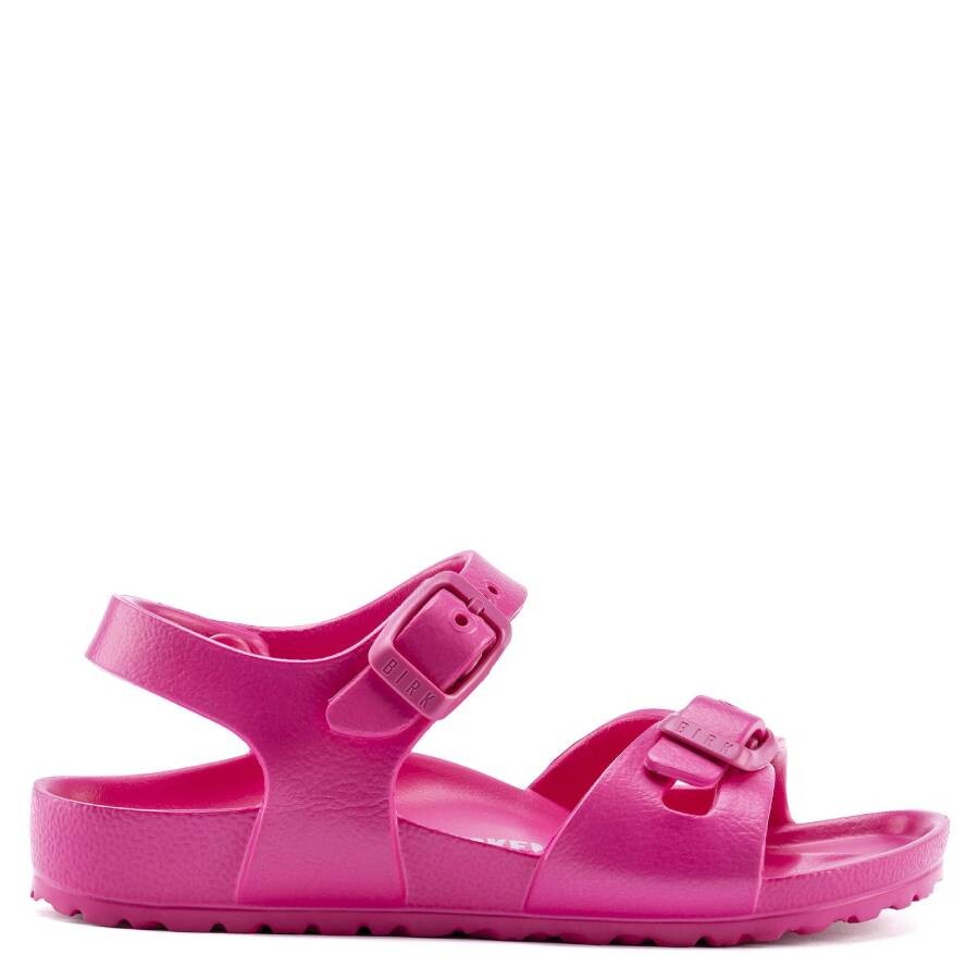 Birkenstock Kids Beetroot Purple Rio Essentials Eva Sandals In Purple
