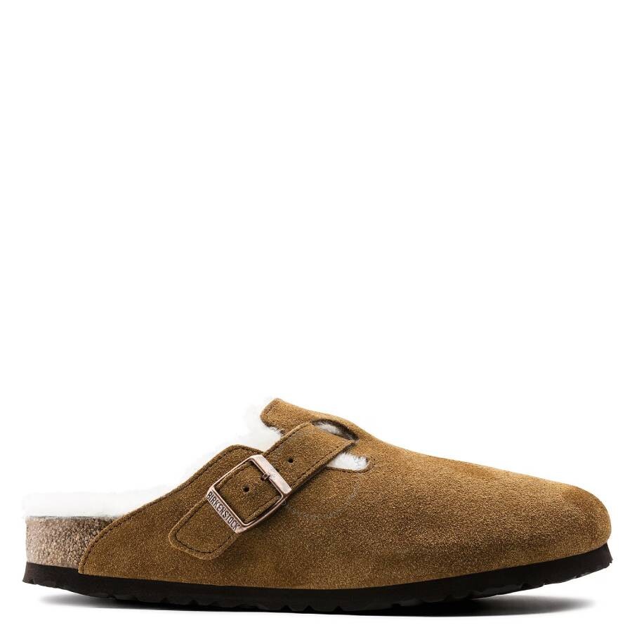Birkenstock Ladies Mink Boston Shearling Clog, Brand Size 41