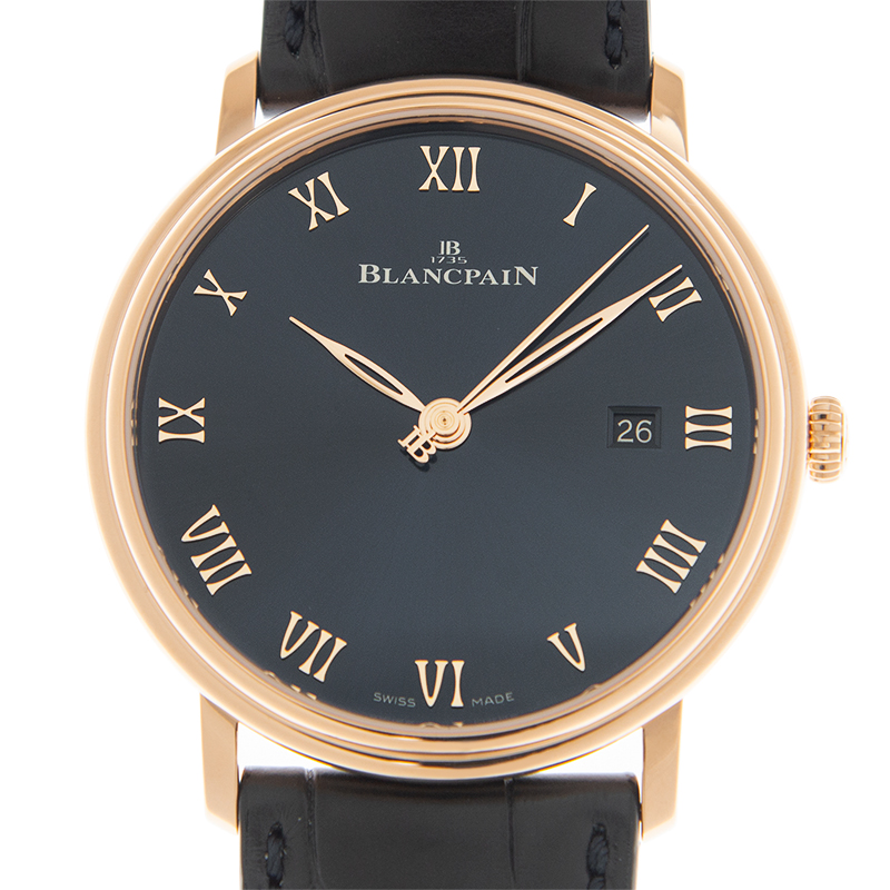 Blancpain Classique Hand Wind Blue Dial Men's Watch 6651 3640 55B