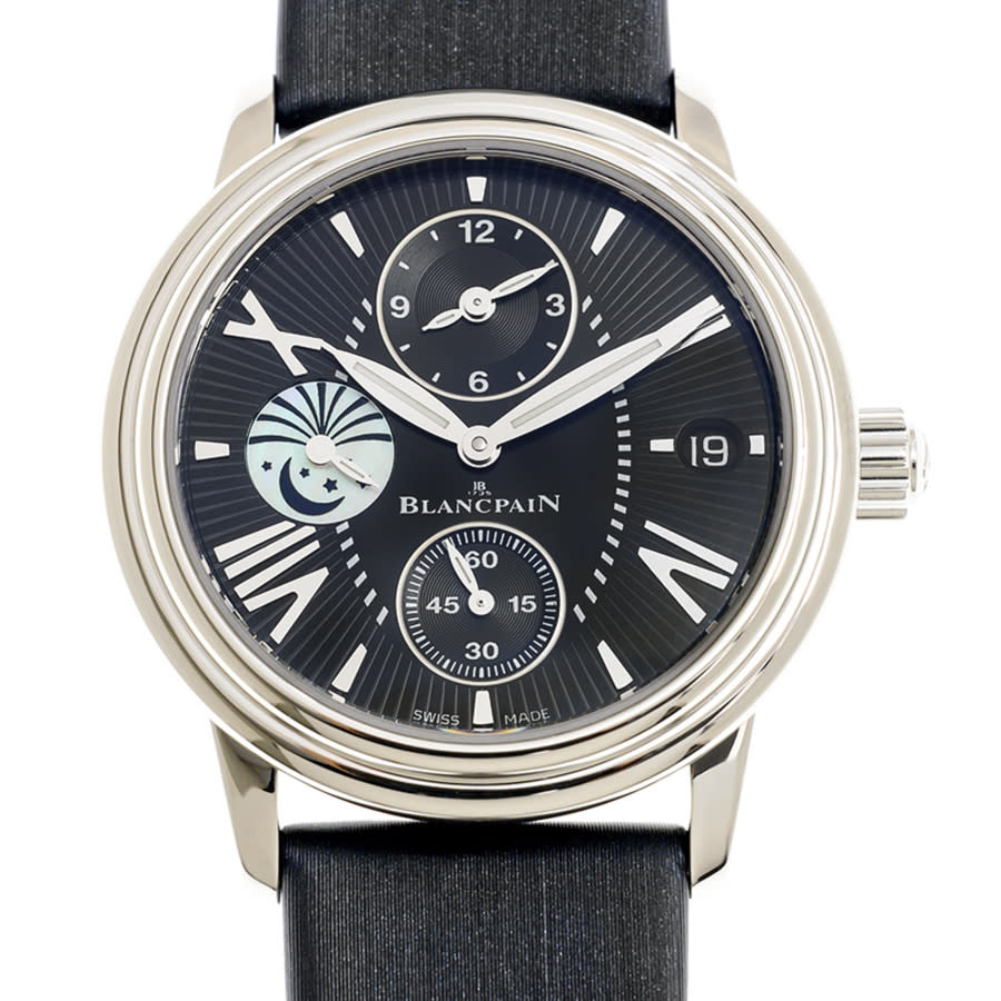 Blancpain Double Time Zone Automatic Ladies Watch 3760-1130-52B