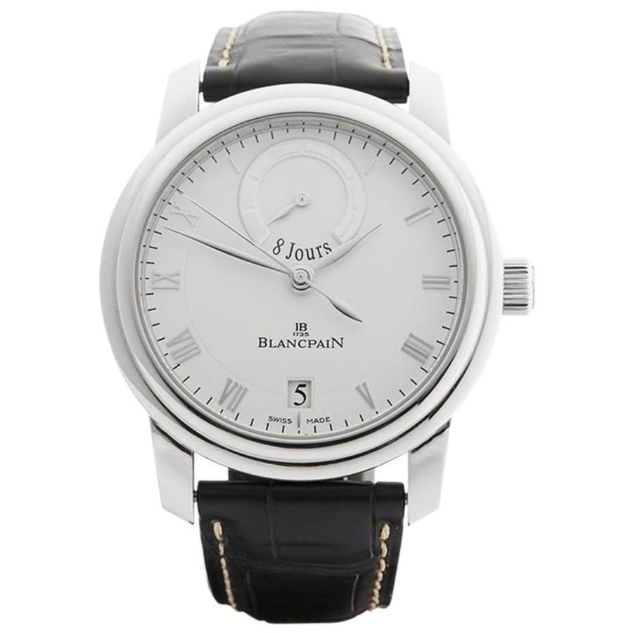 Blancpain Le Brassus 8 Jours White Dial Men's Mechanical Watch 4213-3442-55B