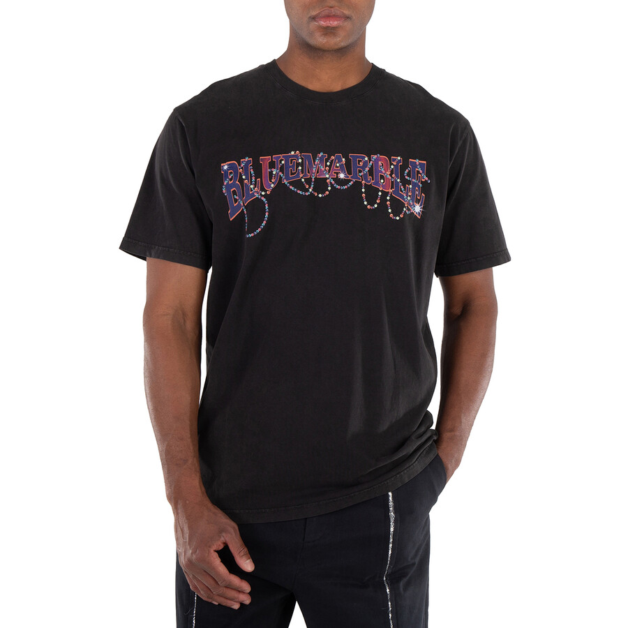 Men's Mardi Gras Logo Print T-Shirt